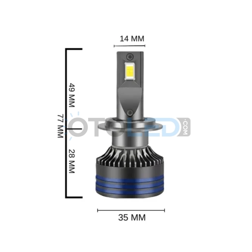 Femex Cosmo Plus H18 LED Xenon 18000 Lümen 3575 CSP Chipset thumbnail