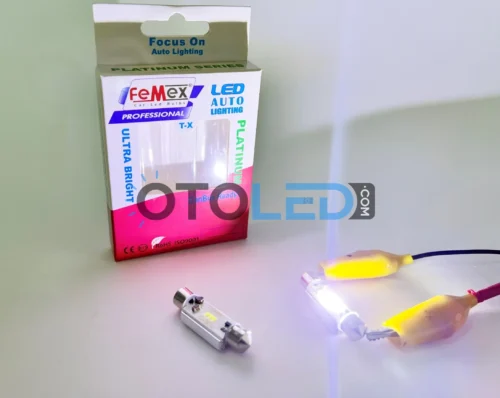 Femex 41MM Sofit LED Ampul Platinum - C5W CSP Chipset