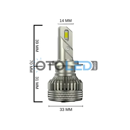Femex Cosmo Plus H7 LED Xenon 18000 Lümen 3070 CSP Chipset