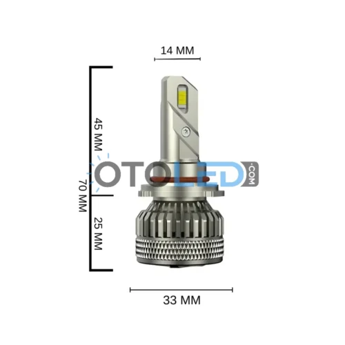 Femex Cosmo Plus HB3 9005 LED Xenon 18000 Lümen 3070 CSP Chipset