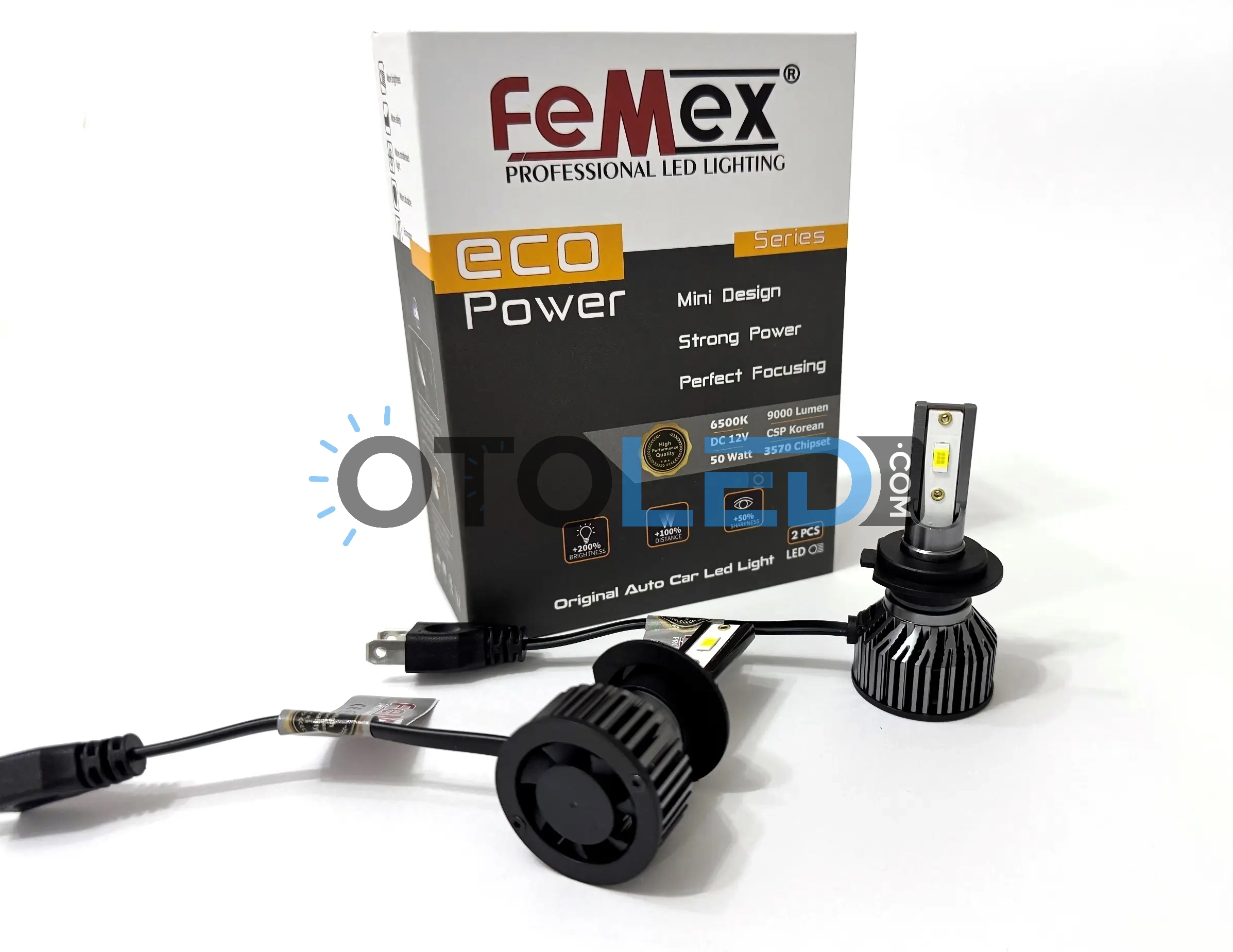 femex eco power h7 led ampul