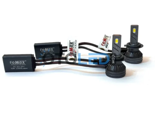 Femex GT Nano Pro H7 LED Xenon 22000 Lümen 7535 CSP Chipset