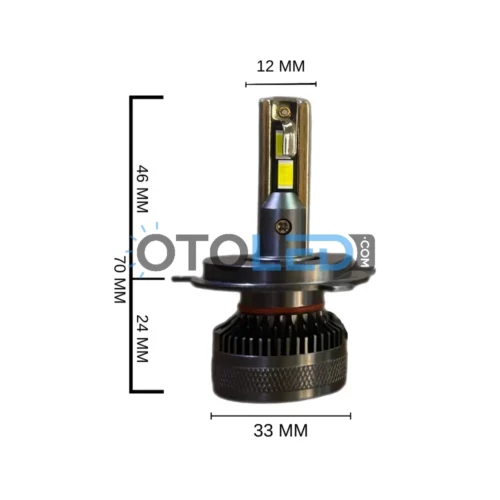 Femex GT Nano Pro H19 LED Xenon 22000 Lümen 7535 CSP Chipset