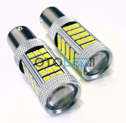 Femex P21W Çift Duy LED Ampul Premium 1157 Tip 66SMD 2835 Chip Beyaz