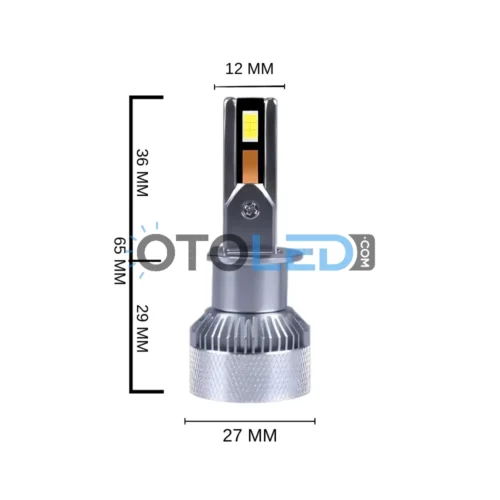 Femex Mini Cosmo H1 LED Xenon 15000 Lümen 4575 CSP Chipset