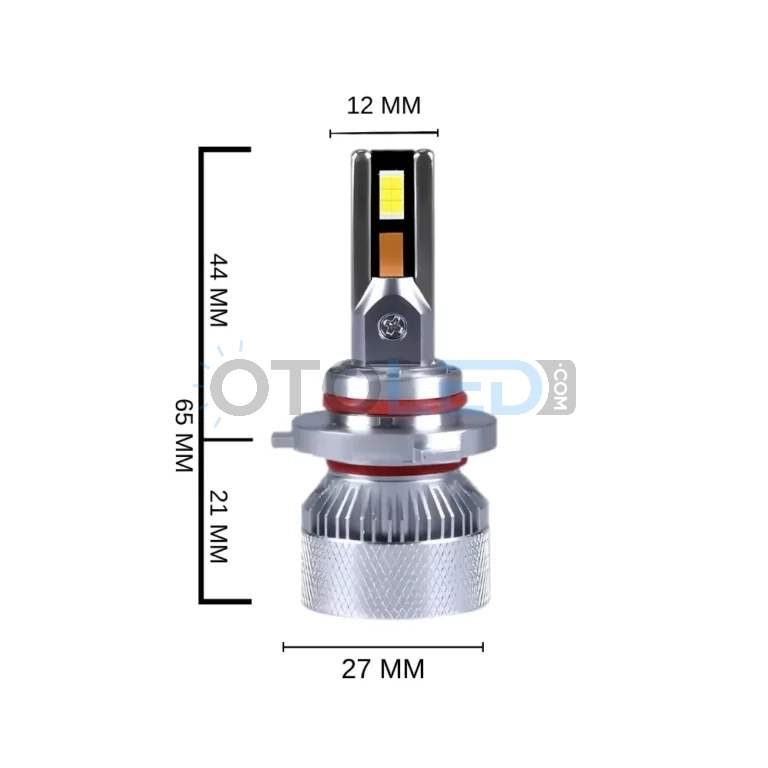 Opel Corsa E LED Ampul 15.000 Lümen - Femex Mini Cosmo H10 LED Xenon 15000 Lümen 4575 CSP Chipset - Fotoğraf 8