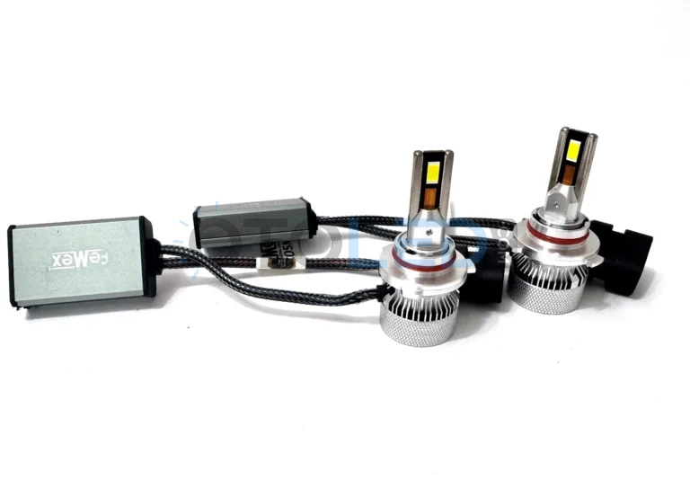 Opel Corsa E LED Ampul 15.000 Lümen - Femex Mini Cosmo H10 LED Xenon 15000 Lümen 4575 CSP Chipset - Fotoğraf 3