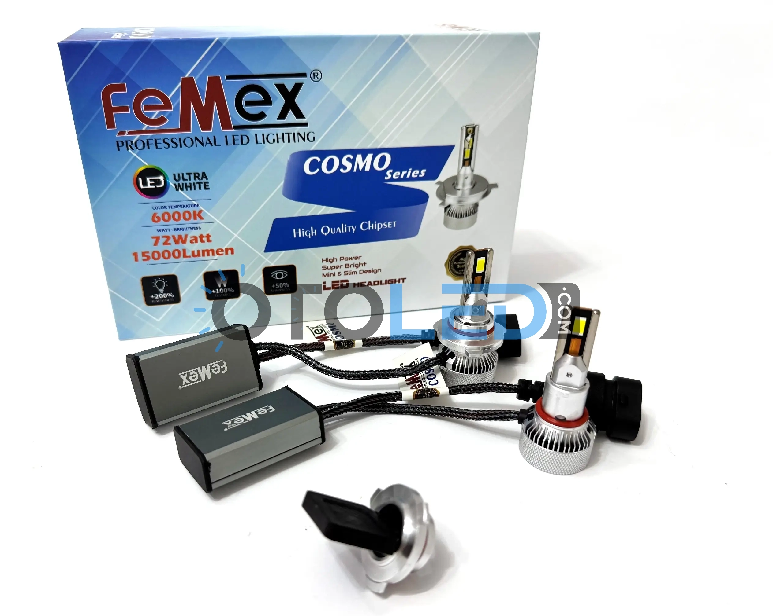 femex mini cosmo h10 led xenon