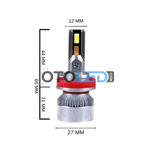 Femex Mini Cosmo H11 LED Xenon 15000 Lümen 4575 CSP Chipset