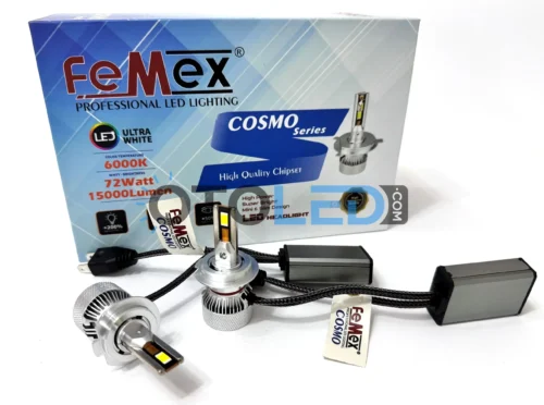 Femex Mini Cosmo H7 LED Xenon 15000 Lümen 4575 CSP Chipset