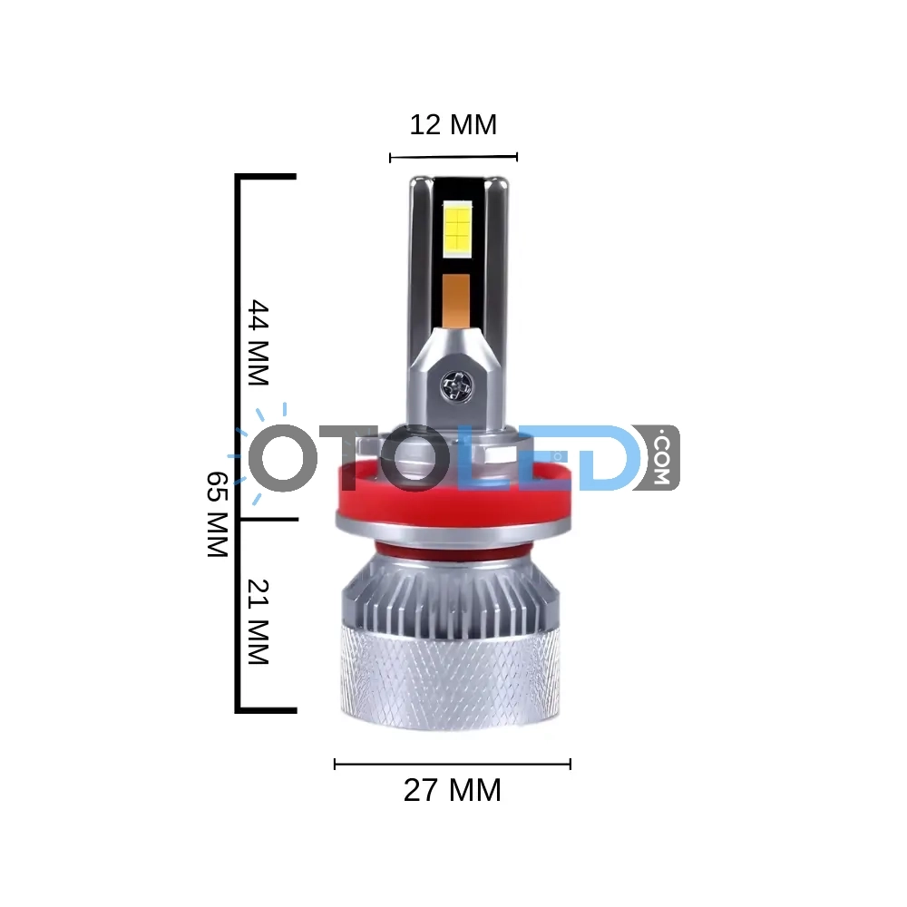 femex mini cosmo h8 led xenon boyutları