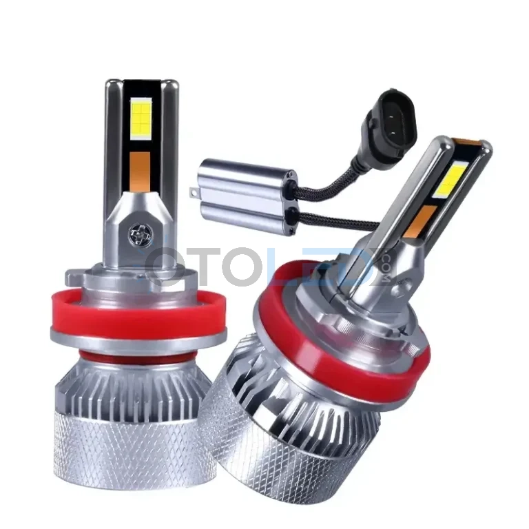 Mercedes-Benz S Serisi W221 Uzun Far Ampulü 15.000 Lümen - Femex Mini Cosmo H9 LED Xenon 15000 Lümen 4575 CSP Chipset - Fotoğraf 5