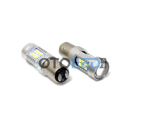 Femex P21W Çift Duy LED Ampul Platinum 1157 Tip 21SMD 3030 Chip Beyaz