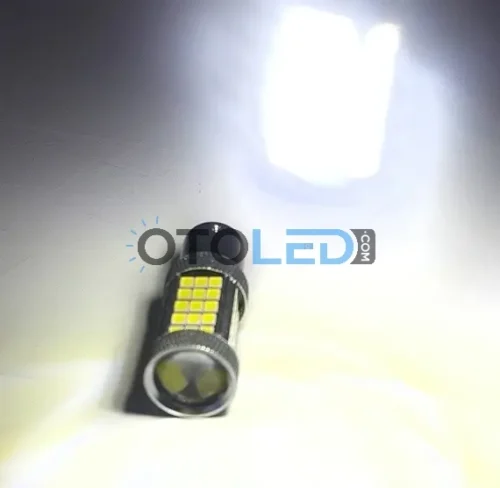 Femex P21W Çift Duy LED Ampul Premium 1157 Tip 66SMD 2835 Chip Beyaz
