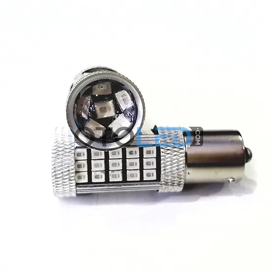 femex p21w çift duy kırmızı mercekli led