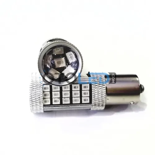 Femex P21W Tek Duy LED Ampul Premium 93 Tip 66SMD 2835 Chip Kırmızı