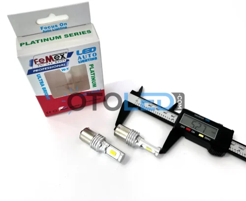 Femex P21W Tek Duy LED Ampul Platinum 93 Tip CSP Chipset Beyaz