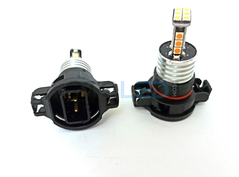 Opel Astra J Makyajlı LED Ampul - Femex PSY24W LED Ampul Platinum 24SMD 3030 Chip Turuncu - Fotoğraf 2