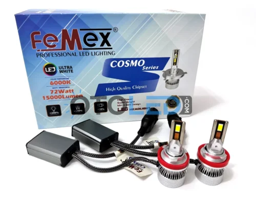 Femex Mini Cosmo H16 LED Xenon 15000 Lümen 4575 CSP Chipset