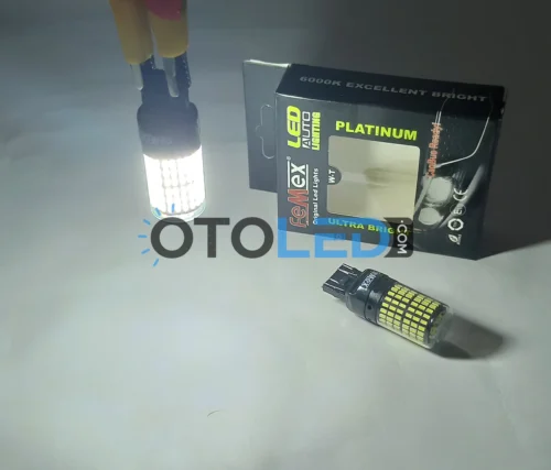 Femex T20 LED Ampul Platinum - W21W 144SMD 4014 Chip Beyaz