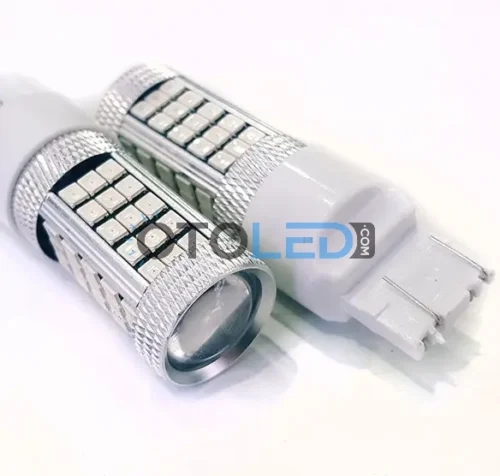 Femex T20 LED Ampul Premium - W21W 66SMD 2835 Chip Kırmızı