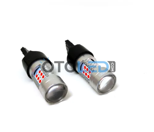 Femex T20 LED Ampul Platinum - W21W 21SMD 3030 Chip Kırmızı