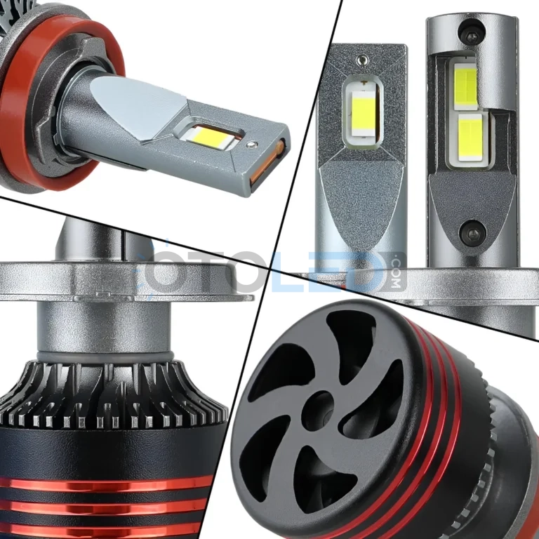 Citroen C-Elysee Kısa Far Ampulü 18.000 Lümen - Femex Cosmo Plus H7 LED Xenon 18000 Lümen 3575 CSP Chipset - Fotoğraf 5