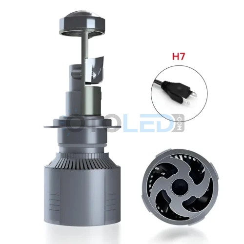 Femex Pro Mercekli H7 LED Xenon 22000 Lümen Mini Bi-LED