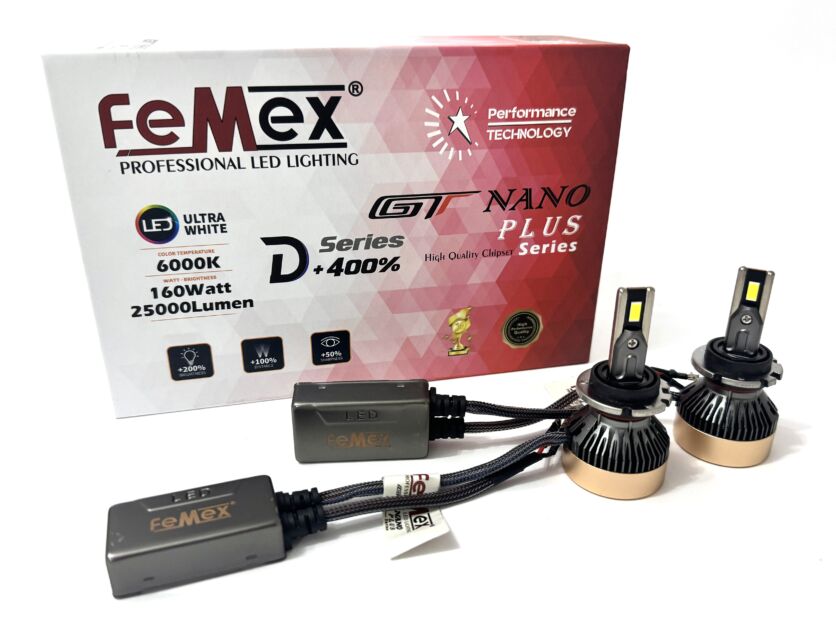 femex gt nano plus d serisi led xenon