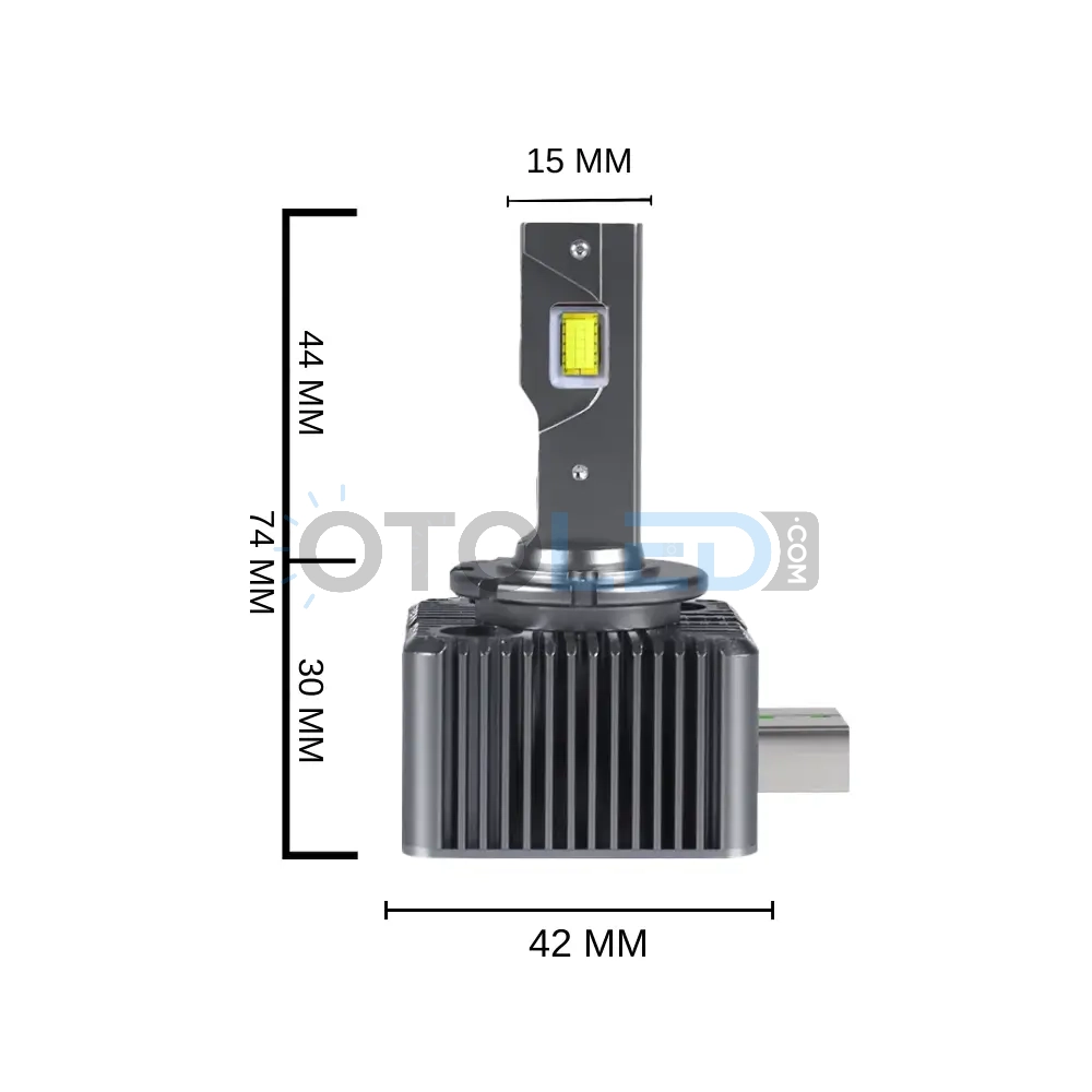 femex gt nano plus d3s led xenon boyutları