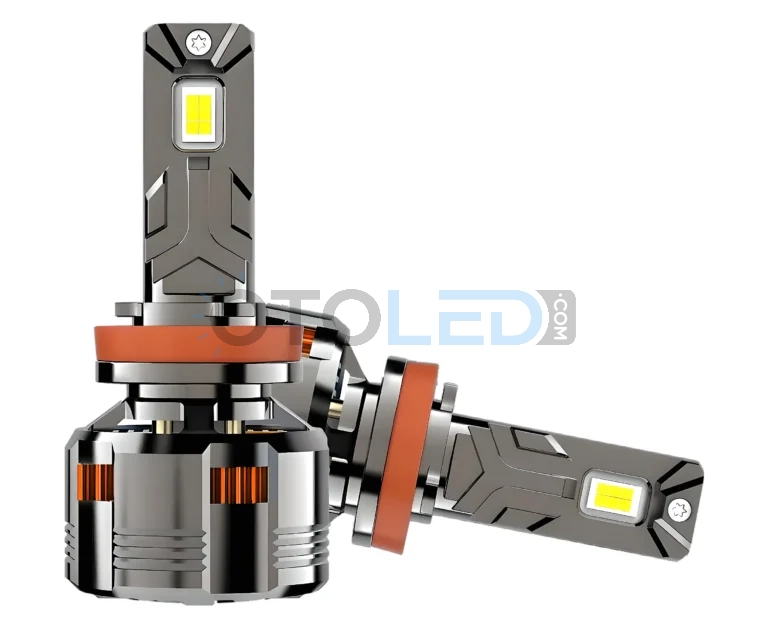 Mercedes-Benz S Serisi W221 Uzun Far Ampulü 25.000 Lümen - Femex GT Nano Plus H9 LED Xenon 25000 Lümen 7545 CSP Chipset - Fotoğraf 4