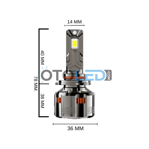 Femex GT Nano Plus HB3 9005 LED Xenon 25000 Lümen 7545 CSP Chipset