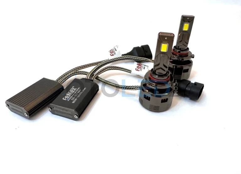 Opel Corsa E LED Ampul 25.000 Lümen - Femex GT Nano Plus H10 LED Xenon 25000 Lümen 7545 CSP Chipset - Fotoğraf 5