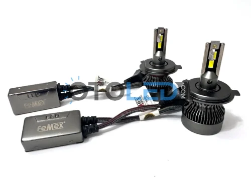 Femex GT Nano Plus H4 LED Xenon 25000 Lümen 7545 CSP Chipset