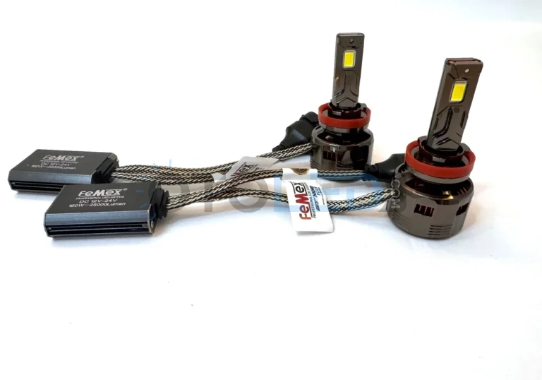 Mercedes-Benz S Serisi W221 Uzun Far Ampulü 25.000 Lümen - Femex GT Nano Plus H9 LED Xenon 25000 Lümen 7545 CSP Chipset - Fotoğraf 3