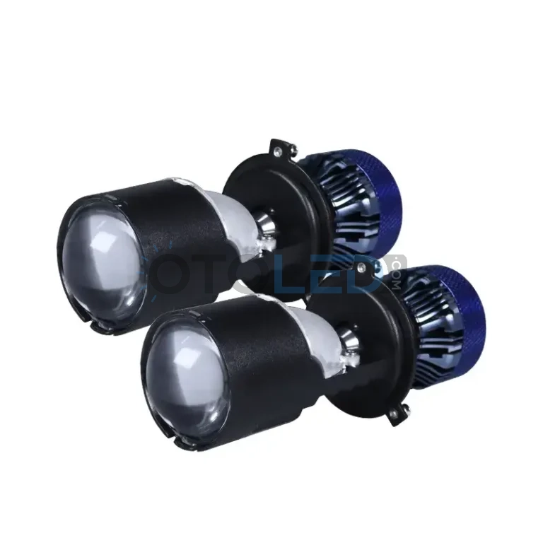 Toyota Corolla E9 Kısa Far Ampulü - Femex Pro Mercekli H4 LED Xenon 22000 Lümen Mini Bi-LED - Fotoğraf 5