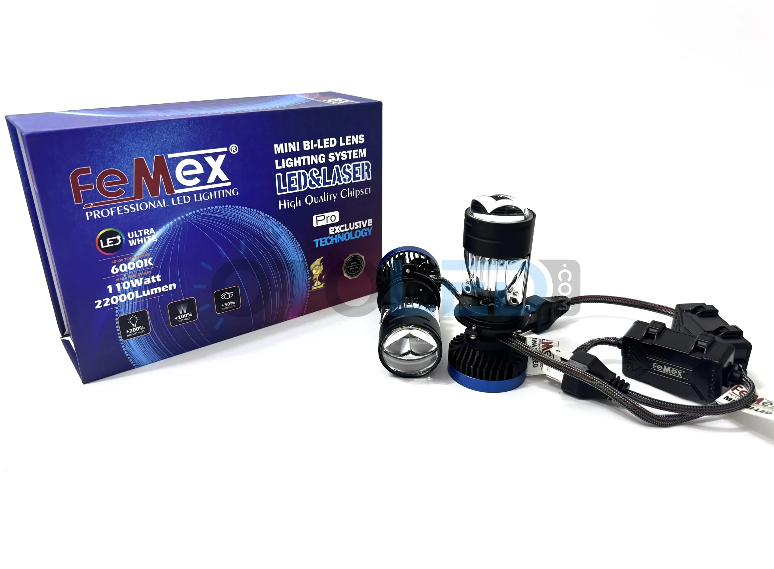 femex lazer mercekli led ampul
