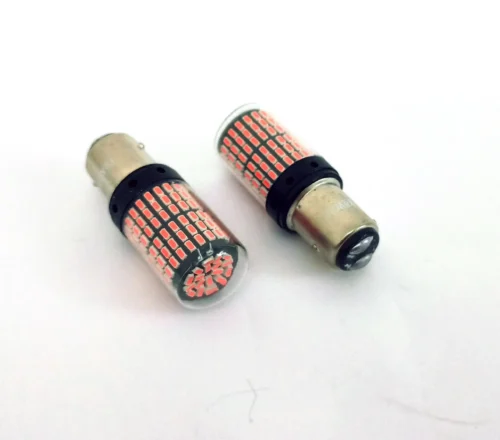 Femex P21W Çift Duy LED Ampul Platinum 1157 Tip 144SMD 4014 Chip Kırmızı