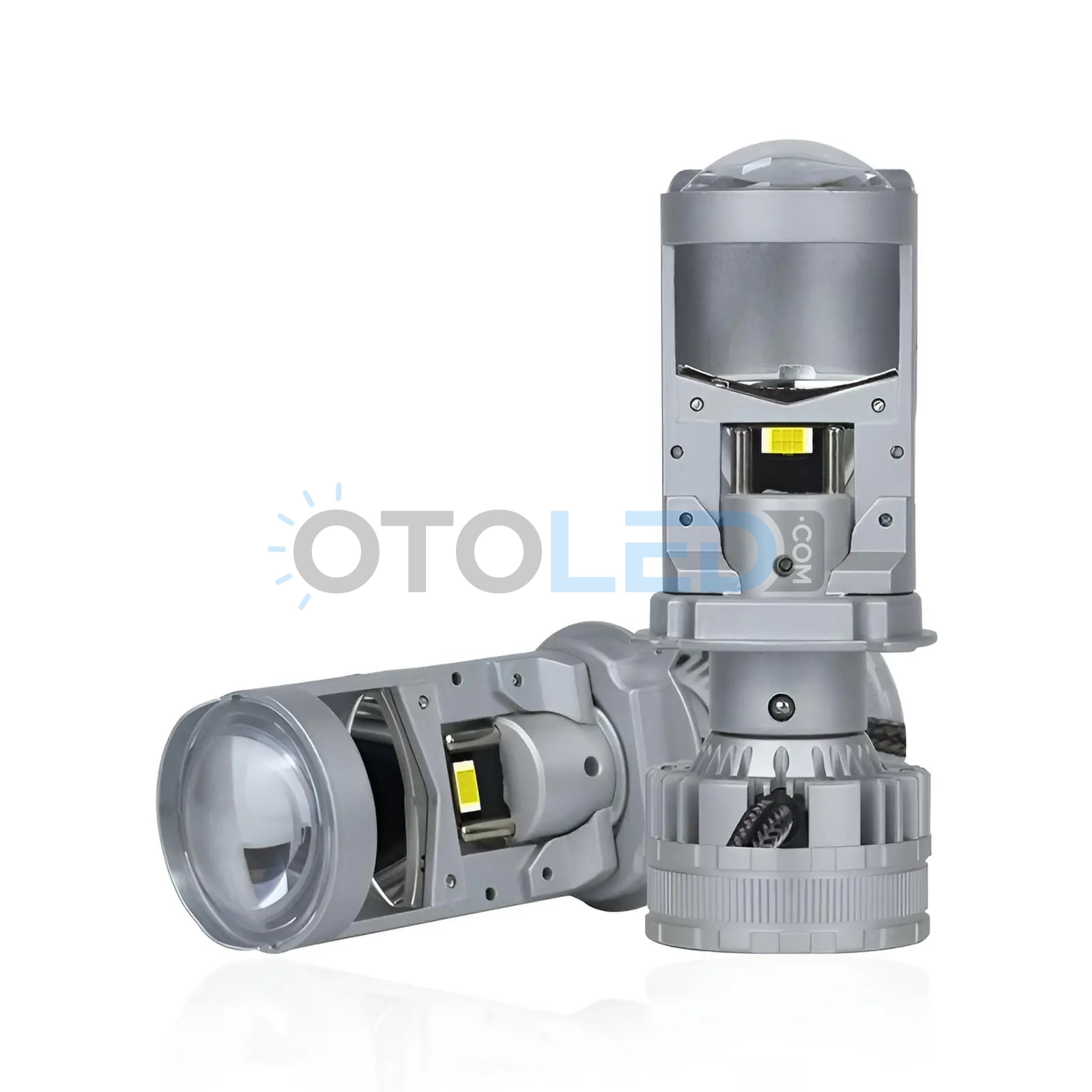 Femex Pro Mercekli H4 LED Xenon 22000 Lümen Mini Bi-LED