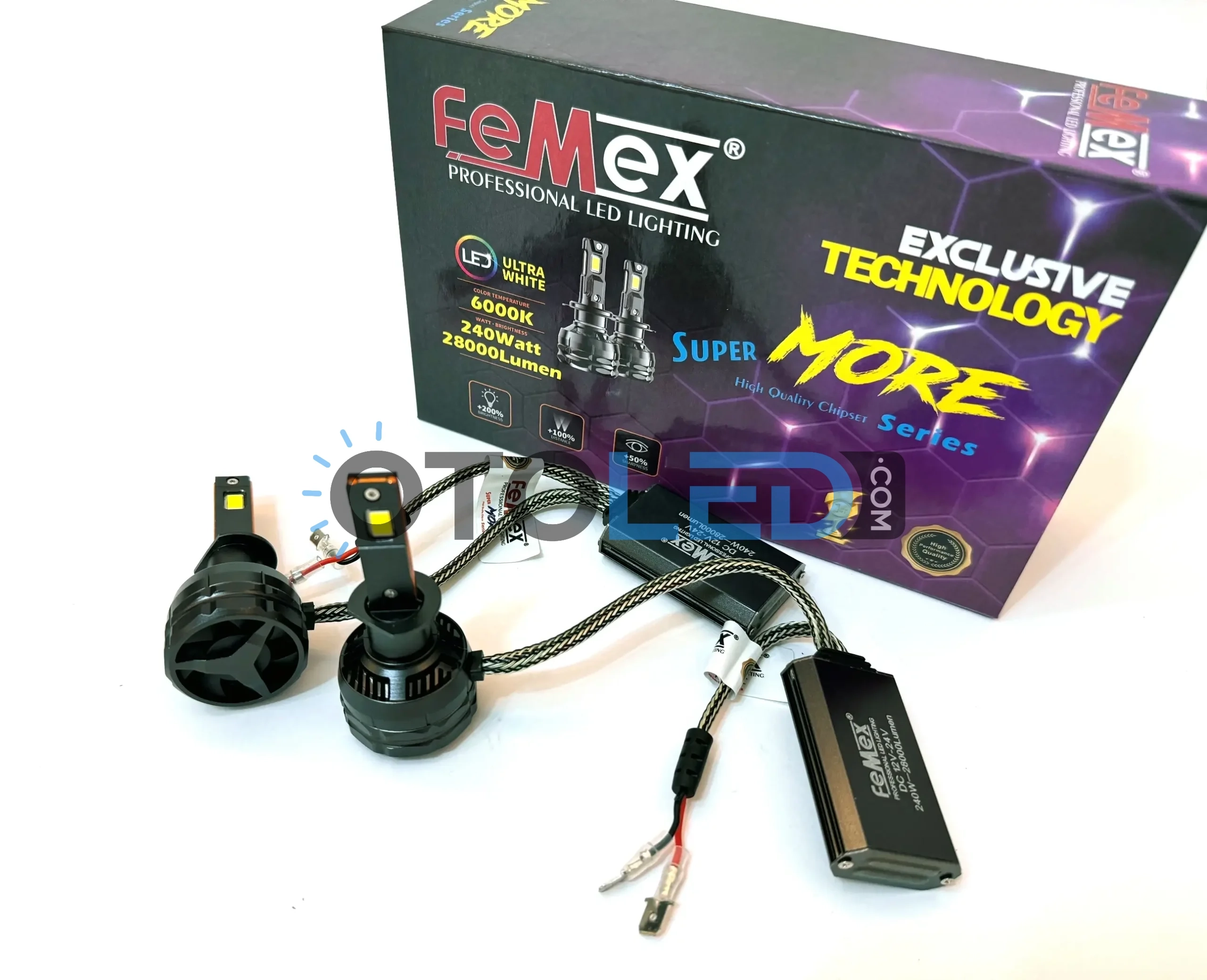 femex super more h1 led xenon