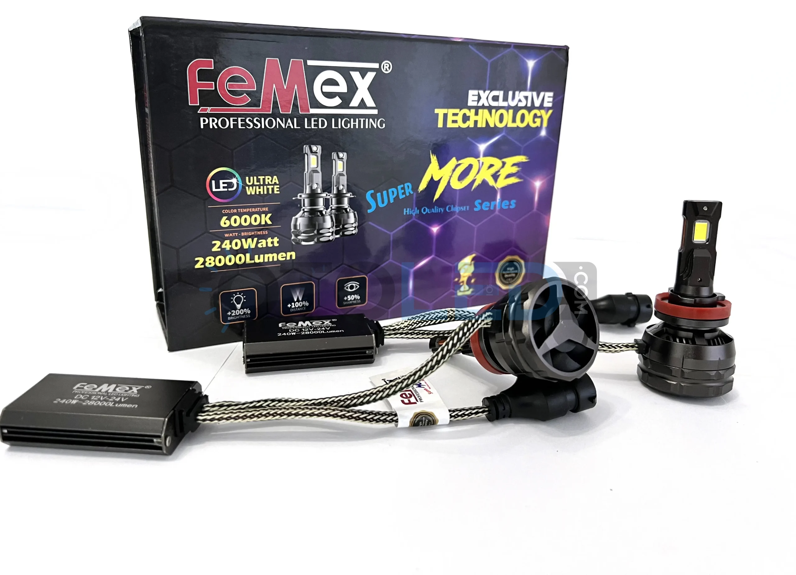 femex super more h16 led