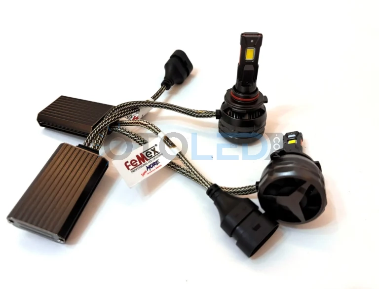 Toyota Auris E18 Kısa Far Ampulü 28.000 Lümen - Femex Super More HIR2 9012 LED Xenon 28000 Lümen 7545 CSP Chipset - Fotoğraf 4