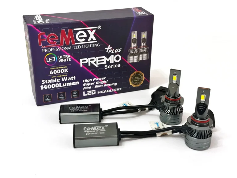 Opel Corsa E LED Ampul 14.000 Lümen - Femex Premio Plus H10 LED Xenon 14000 Lümen 4570 CSP Chipset - Fotoğraf 2