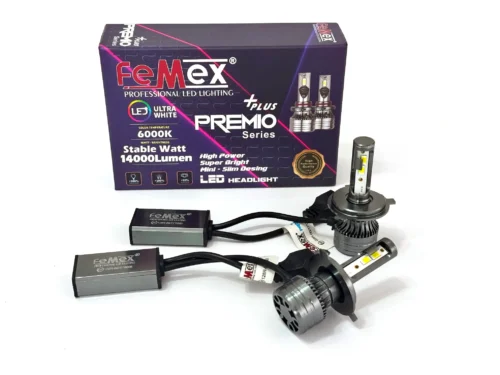 Femex Premio Plus H4 LED Xenon 14000 Lümen 4570 CSP Chipset