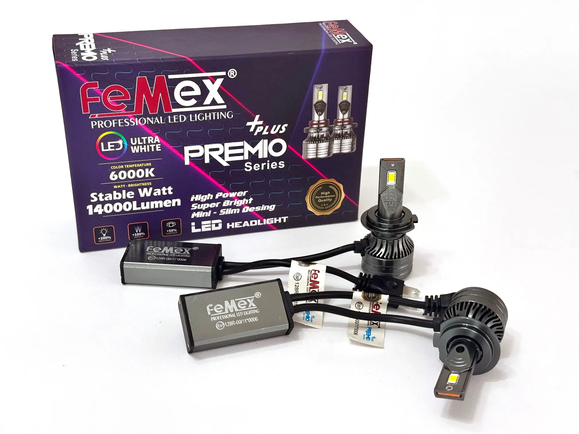 femex premio plus h7 led ampul