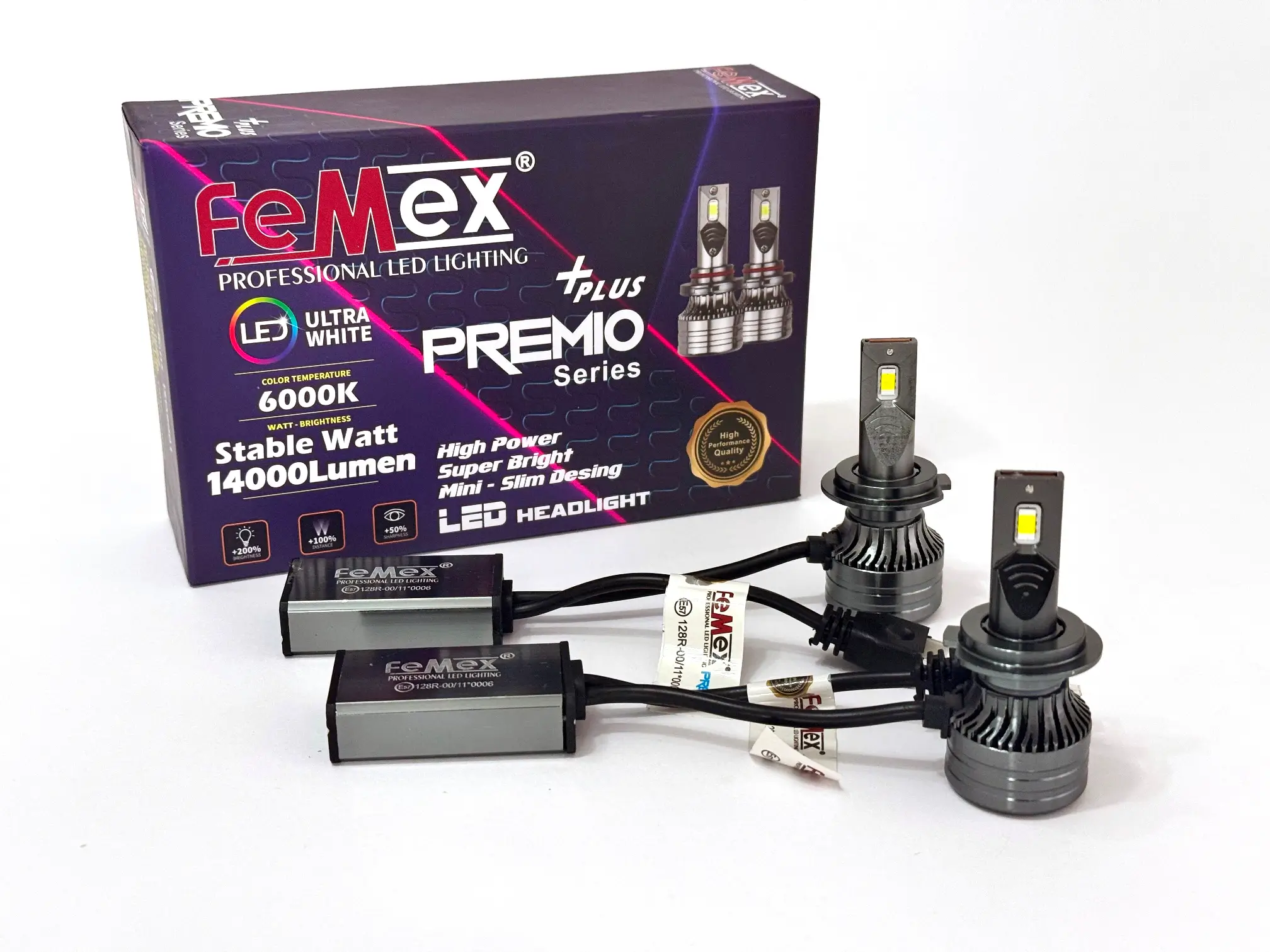femex premio plus h7 led xenon