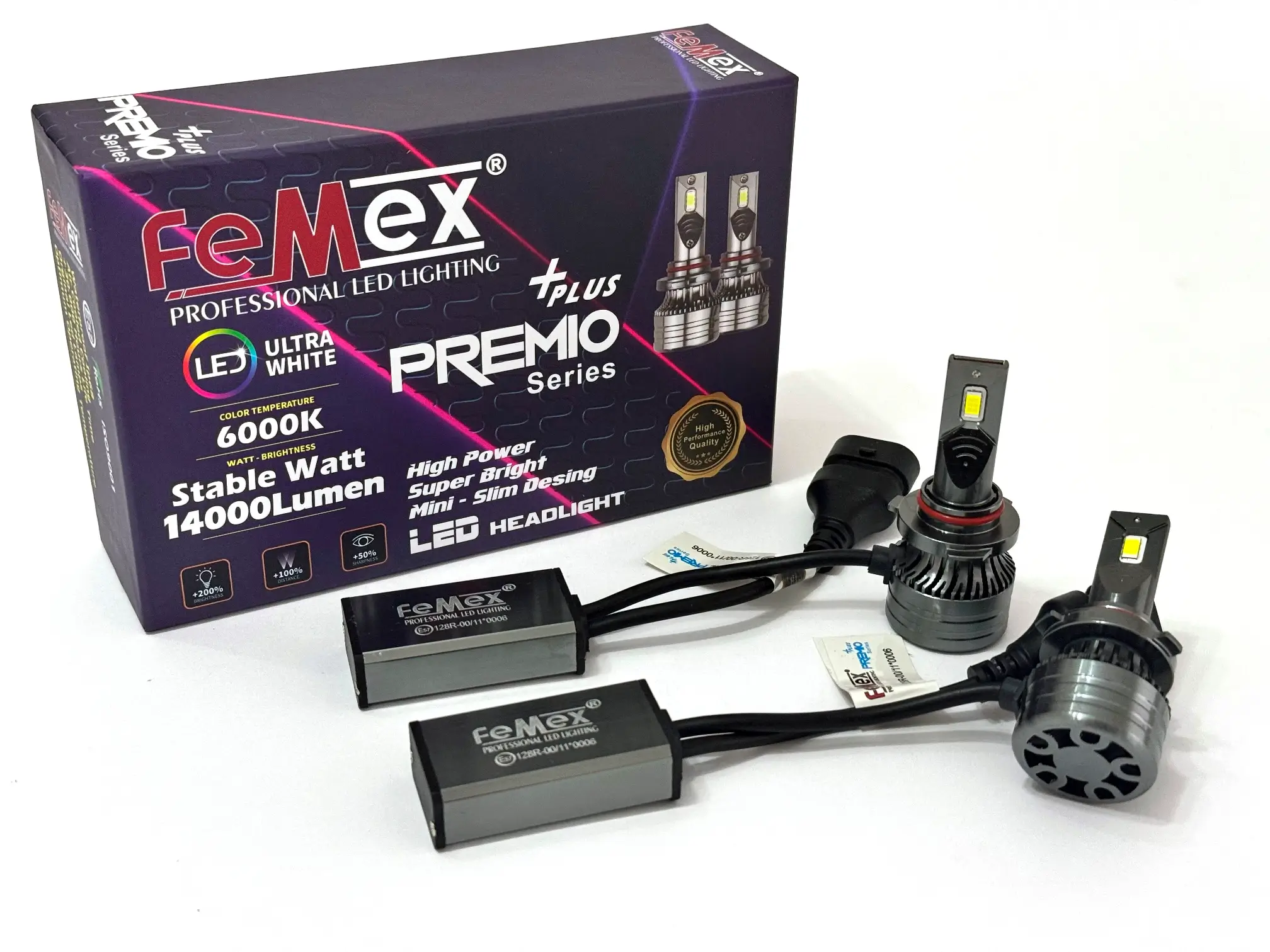 femex premio plus hb3 9005 led ampul