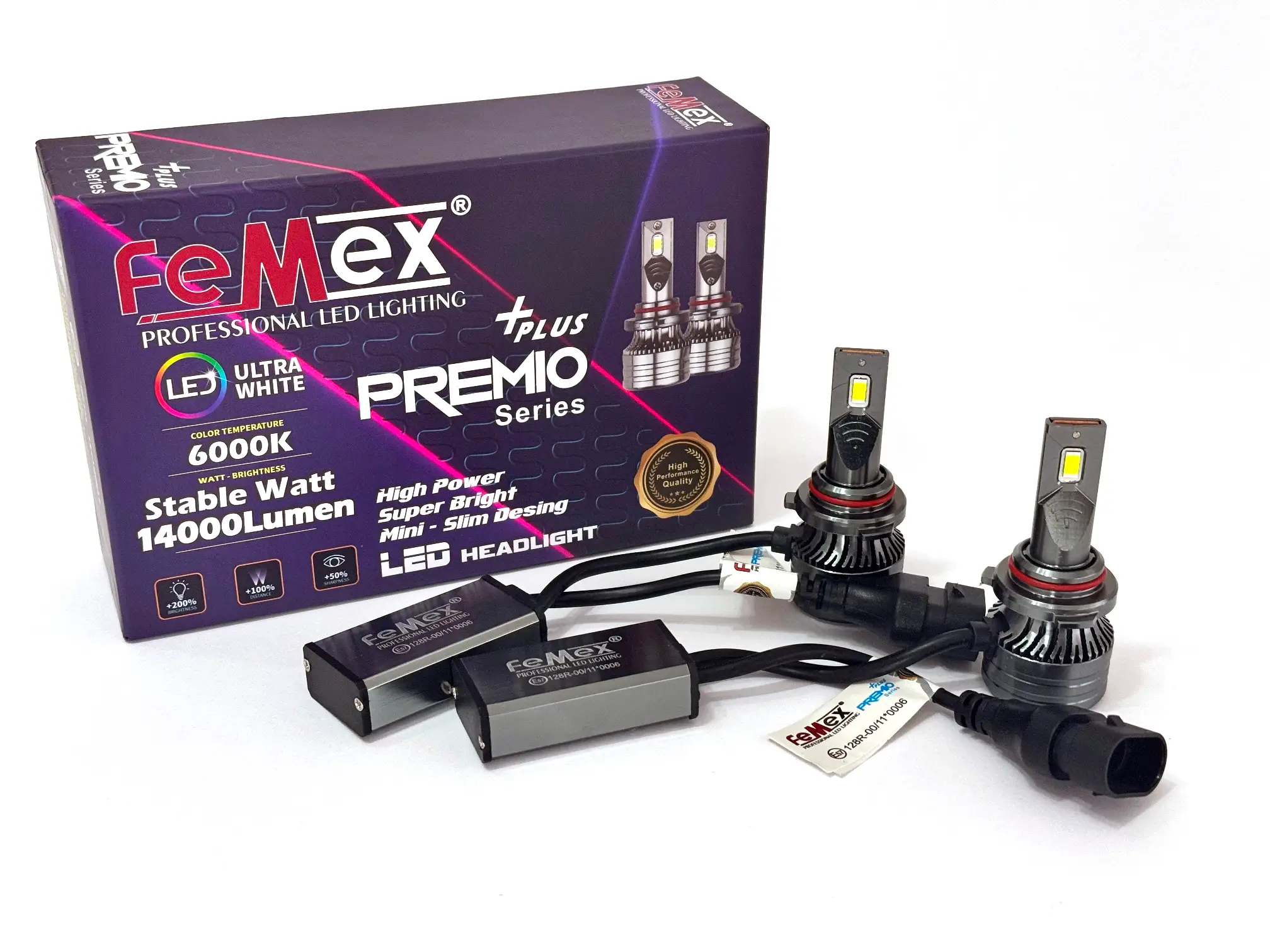 femex premio plus hb4 9006 led ampul