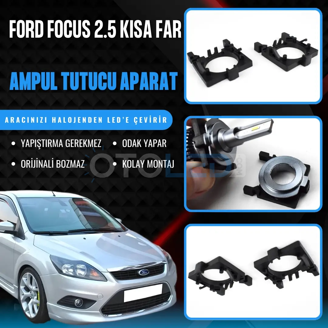 ford focus 2.5 kısa far ampul sabitleme aparatı