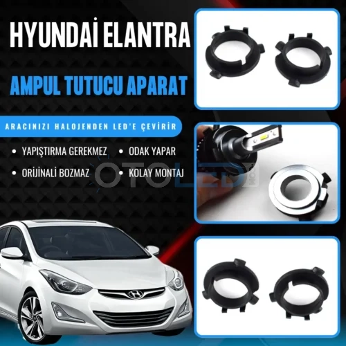 Hyundai Elantra Kısa Far LED Ampul Sabitleme Aparatı